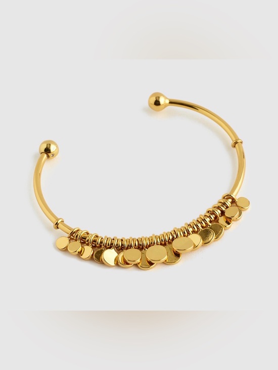 Madewell Jewelry - NWT MADEWELL Coin Cluster Wire Cuff Bracelet